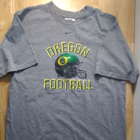 Vintage Nike Center Swoosh Oregon Ducks Football T-Shirt Travis Scott - Picture 2 of 8